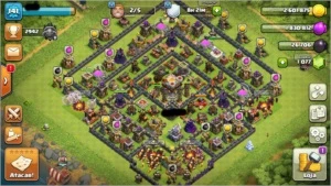 CV 11 com 1000 gemas - Clash of Clans