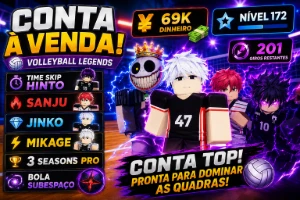 Conta De Volleybal Legends A Venda