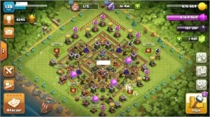 Conta Clash of Clans cv 10.5 MUITO BEM UPADA no precinho