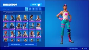 Conta fortnite com algumas skins raras e top no swt