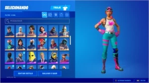 Conta fortnite com algumas skins raras e top no swt