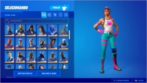 Conta fortnite com algumas skins raras e top no swt