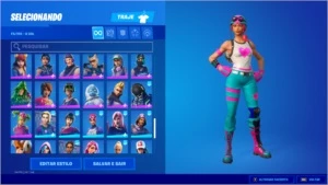 Conta fortnite com algumas skins raras e top no swt