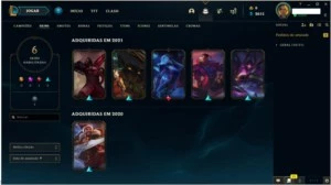 Conta Smurf diamante 1 lvl 70 - League of Legends LOL