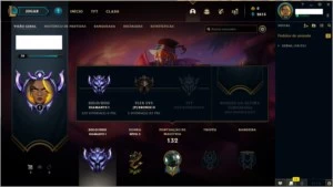 Conta Smurf diamante 1 lvl 70 - League of Legends LOL