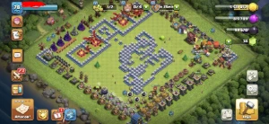 Conta clash of clans cv 12