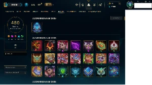 Conta Lol Com 749 Skins E Skin No Valorant - League of Legends