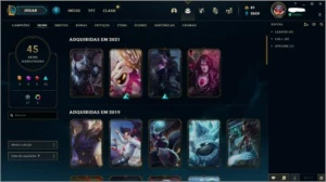 CONTA LOL DIAMANTE 3 - League of Legends