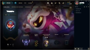 CONTA LOL DIAMANTE 3 - League of Legends