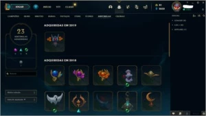 CONTA LOL DIAMANTE 3 - League of Legends