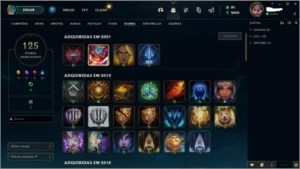 CONTA LOL DIAMANTE 3 - League of Legends