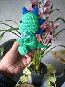 Mini Dinossauro - Artesanato e Personalizados