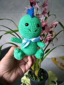 Mini Dinossauro - Artesanato e Personalizados