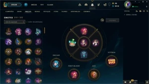 CONTA LEAGUE OF LEGENDS, UNRANKED, 488 SKINS. LOL
