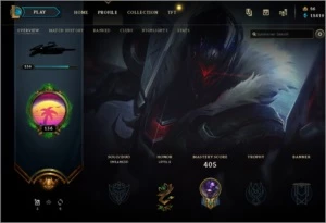Vendo  acc do lol Total  108 champs 18419 EA LV 136 53 SKINS - League of Legends