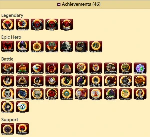 conta aqw top 14 anos - Adventure Quest World
