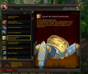 Conta world of warcraft: montarias, brinquedos e mais. - Blizzard