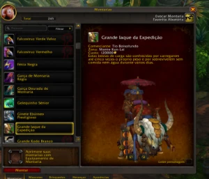 Conta world of warcraft: montarias, brinquedos e mais. - Blizzard