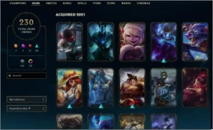 CONTA MESTRE COM 230 SKIN NO PRECINHO - League of Legends LOL