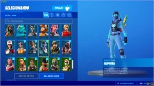 CONTA FORTNITE S3 COM IKONIK STW FULL