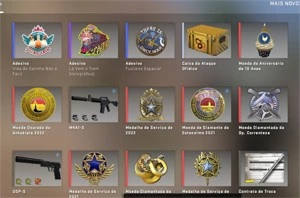 CONTA CS GO SUPREMO + MEDALHAS - Counter Strike