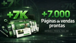 +7.000 Pages - Pack De Sites Canva E Wordpress – Crie Sites - Outros