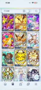 Pokemon Tcg Pocket - 2x Coroa Doce Raro, 2x Coroa Poke Ball - Pokemon GO