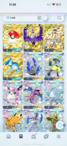 Pokemon Tcg Pocket - 2x Coroa Doce Raro, 2x Coroa Poke Ball - Pokemon GO