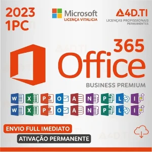 Office 365 - Atualizado 2023 - Permanente - Softwares e Licenças