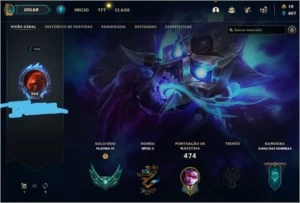 Conta do lol com 125 skins 2 ultimate - League of Legends