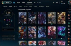 CONTA LOL LVL 250, 348 SKINS DESDE SEASON 4 - League of Legends