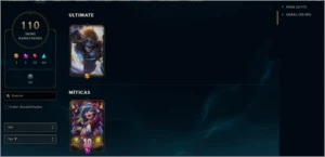 Conta Lol, 110 skins, 149 champs, Ex-Gold 2 - League of Legends