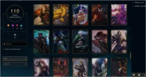 Conta Lol, 110 skins, 149 champs, Ex-Gold 2 - League of Legends
