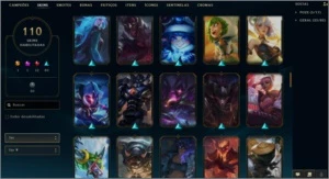 Conta Lol, 110 skins, 149 champs, Ex-Gold 2 - League of Legends