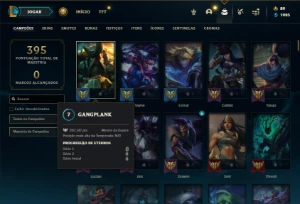 Unranked com TODOS os champs e 113 Skins ( MAIN ADC ) - League of Legends LOL
