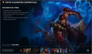2 SKINS LENDÁRIAS E 1 ULTIMATE/CONTA NVL 109 ELO>BRONZE 1 - League of Legends LOL