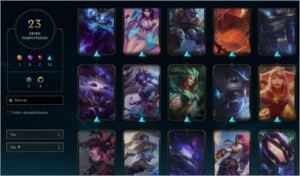 2 SKINS LENDÁRIAS E 1 ULTIMATE/CONTA NVL 109 ELO>BRONZE 1 - League of Legends LOL