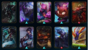 Vendo Conta Lol 120 Campeões E 71 Skins Com Md10 - League of Legends