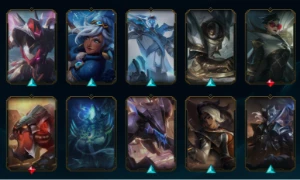 Vendo Conta Lol 120 Campeões E 71 Skins Com Md10 - League of Legends