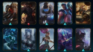 Vendo Conta Lol 120 Campeões E 71 Skins Com Md10 - League of Legends