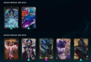 Vendo Conta Lol 120 Campeões E 71 Skins Com Md10 - League of Legends