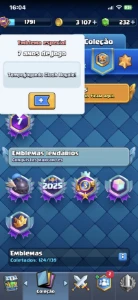 Conta Clash Royale 7 Anos Lvl 16 Max + Brawl Stars 15K 🏆