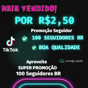 [Promoção] Seguidores para TikTok - Redes Sociais