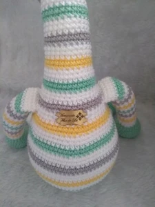 Amigurumi Girafa Listrada - Artesanato e Personalizados