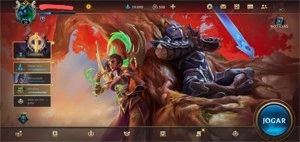 CONTA LOL WILD RIFT - PLATINA I - 5 SKINS - League of Legends: Wild Rift LOL WR