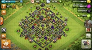 CV9 TOTALMENTE FULL - Herois 20/20... muros 10/9 - Clash of Clans