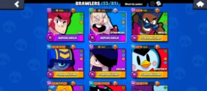 💥Conta Brawl Stars 19K Troféus 🏆, Bem Upada, 188 Gemas💎