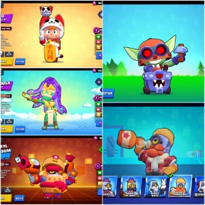 💥Conta Brawl Stars 19K Troféus 🏆, Bem Upada, 188 Gemas💎