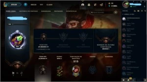 Conta lol 211 skins e todos os CAMPEÕES. Unranked - League of Legends