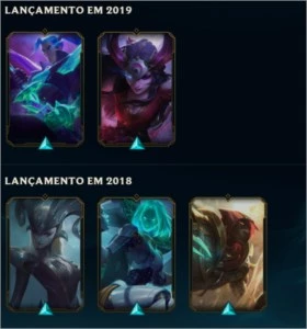 Conta lol 211 skins e todos os CAMPEÕES. Unranked - League of Legends